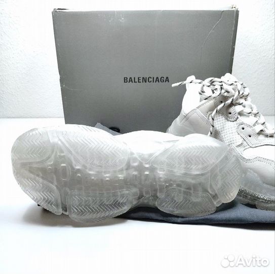 Кроссовки Balenciaga Triple S White