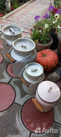 Бидоны алюминиевые 10л,5л