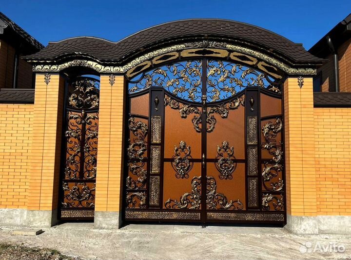 Кованные ворота