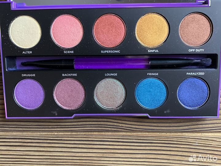 Палетка теней urban decay afterdark