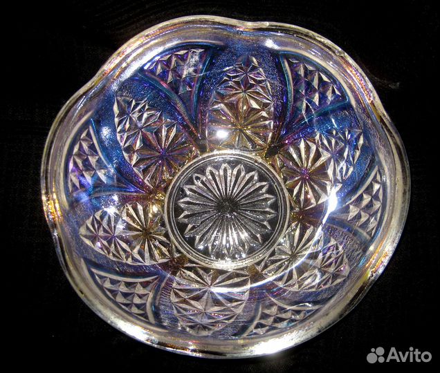 Две хрустальные вазочки /салатники СССР