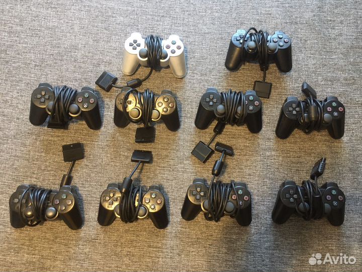 10 джойстиков для sony PS2
