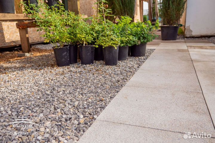 Плитка тротуарная, гранит, старый замок, 80мм