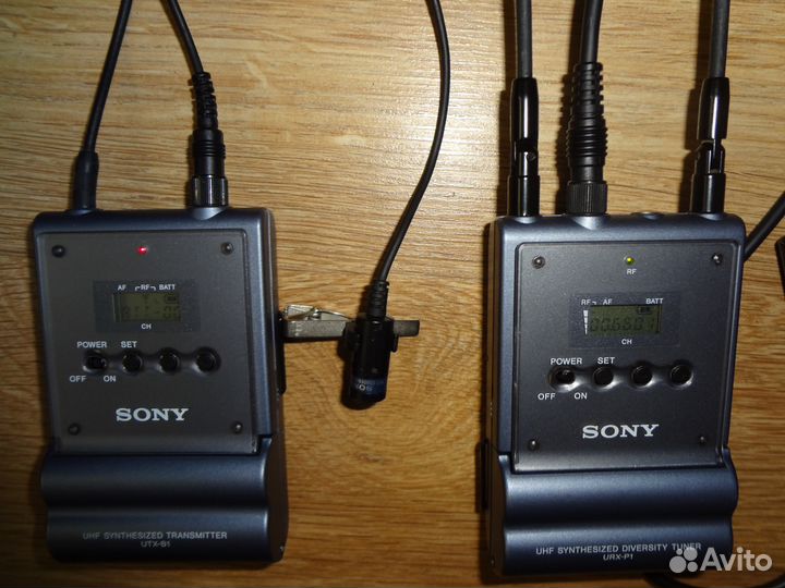 Радио петличка Sony URX-P1 комплект