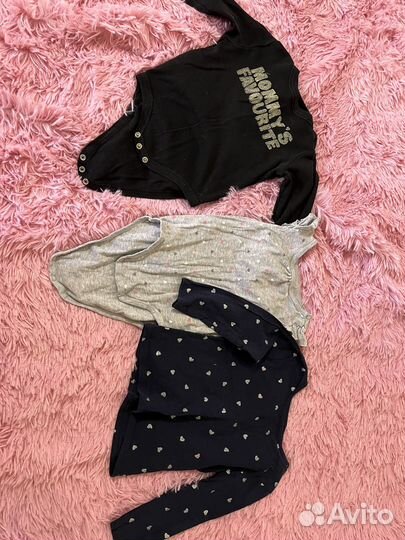 Детские вещи пакетом для девочек 2-3 года