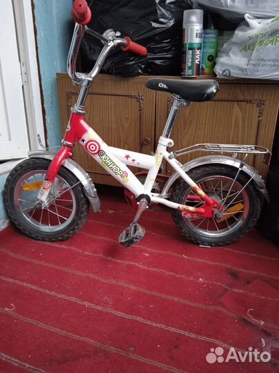 Детский велосипед + самокат в подарок