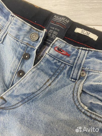 Джинсы мужские pull bear