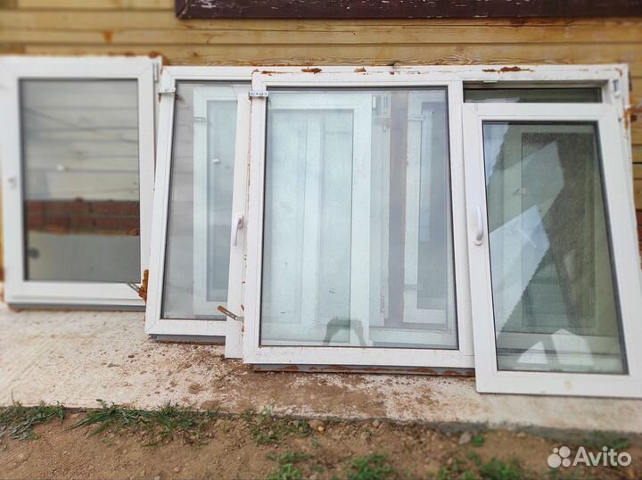 Окна пластиковые бу