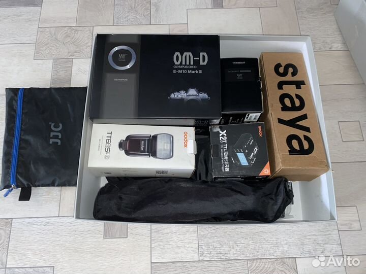 Olympus om-d e-m10 mark iii полный набор