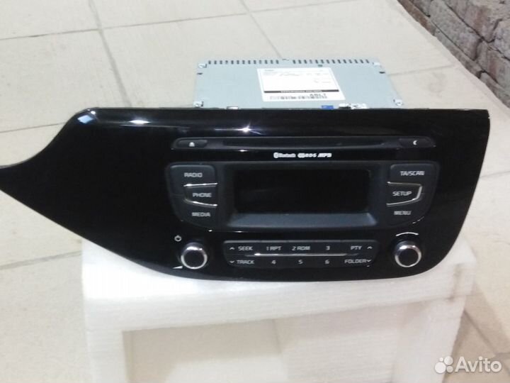 Штатная магнитола кия сид