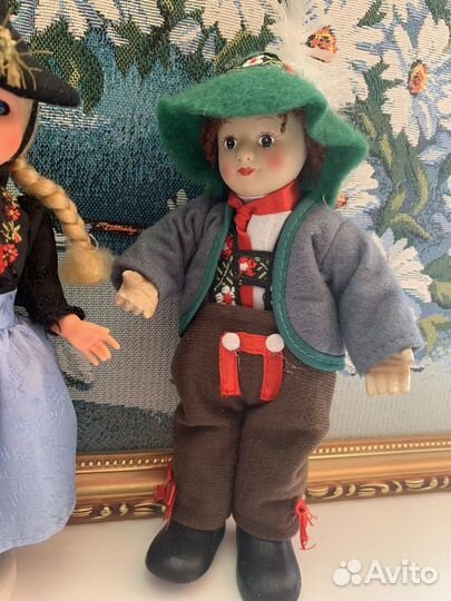 Куклы в народных костюмах Австрии