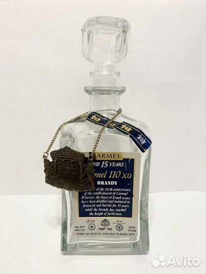 Коллекционная бутылка Брэнди Carmel 1992г
