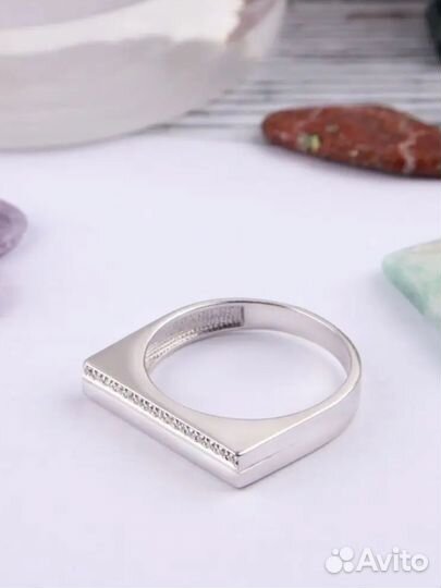 Серебряное кольцо 925 печатка