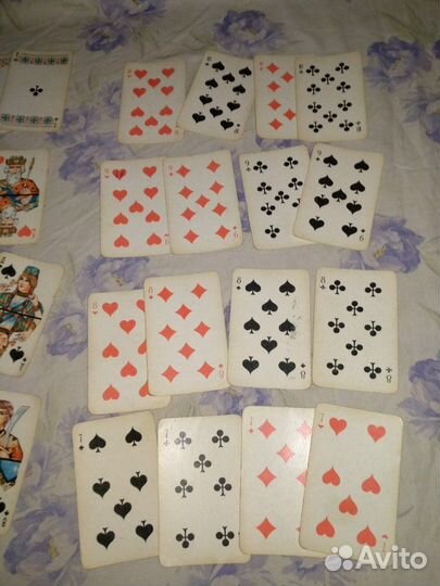 Карты игральные сувенирные 1990г