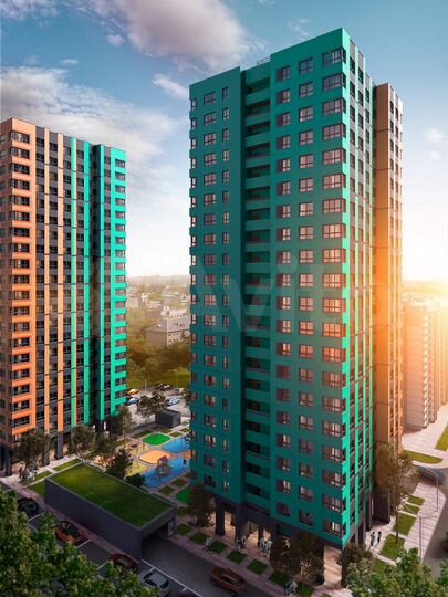 1-к. квартира, 18,6 м², 13/21 эт.