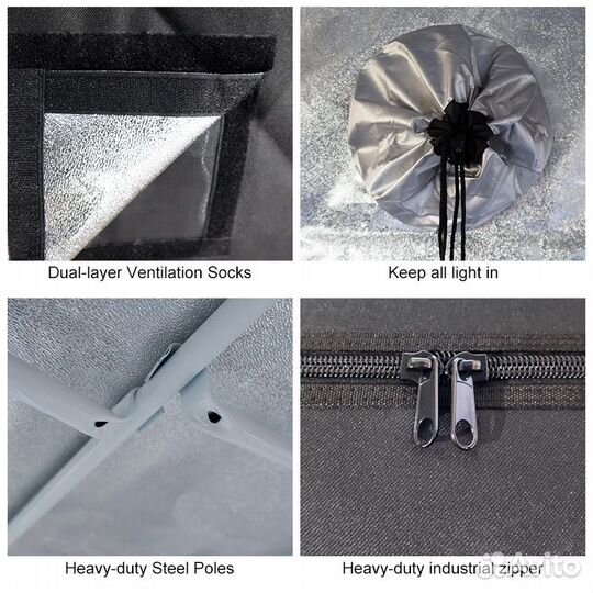 Гроутент Green House 80 (80*45*80 см)