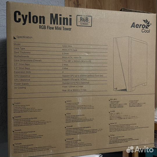 Корпус для пк Cylon Mini AeroCool