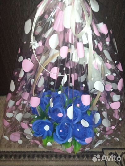 Цветы из мыла