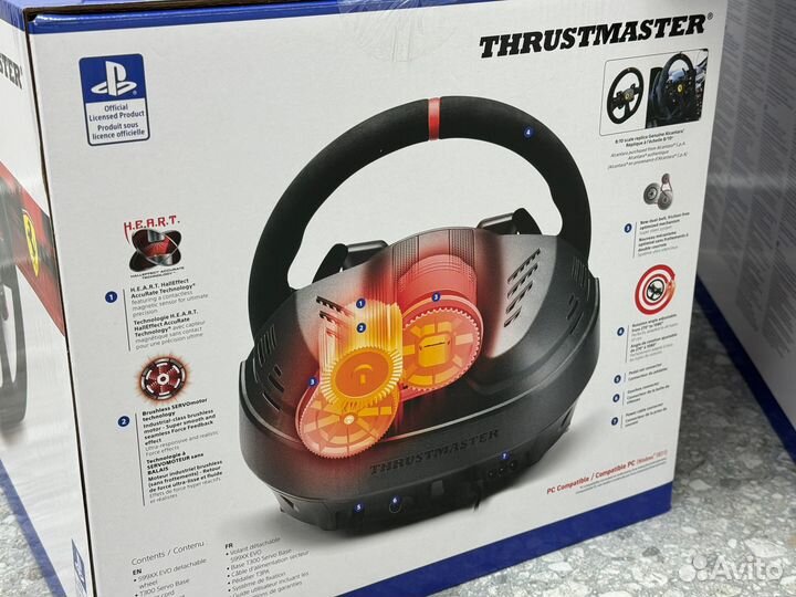 Игровой руль Thrustmaster T300 Ferrari