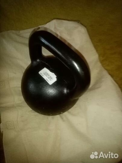 Гиря 14 кг. Гантели1.5кг