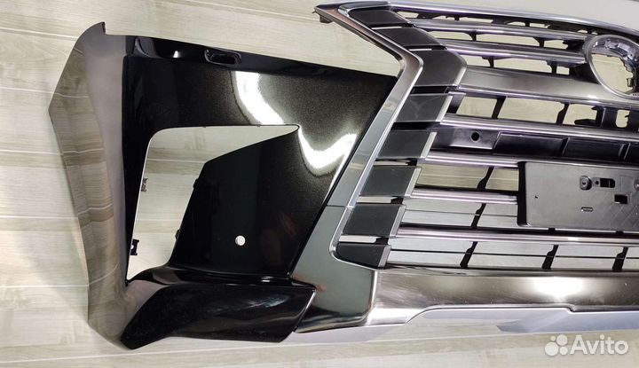 Lexus LX570 Бампер под установку с решеткой 15-21