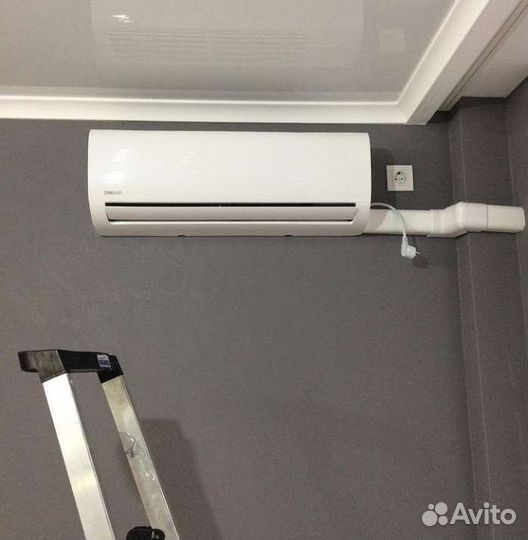 Монтаж закладных трасс, установка сплит-систем