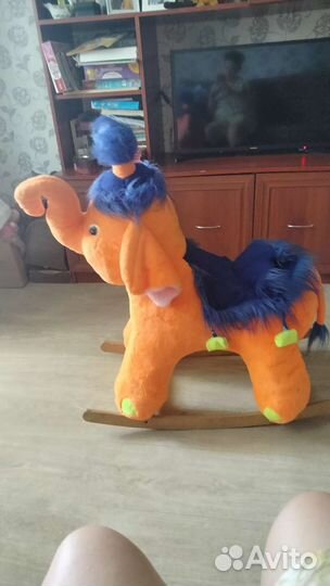 Детская качалка слон