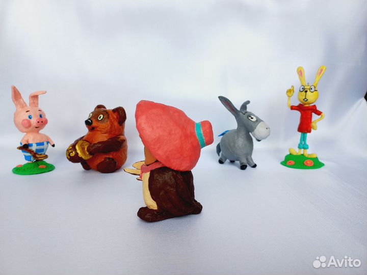 Сова из Винни-Пуха. Коллекционная ватная игрушка