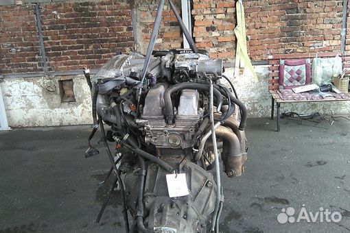 Двигатель в сборе двс toyota aristo JZS160 2JZ-GE