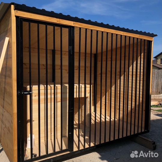 Вольеры и будки для собак