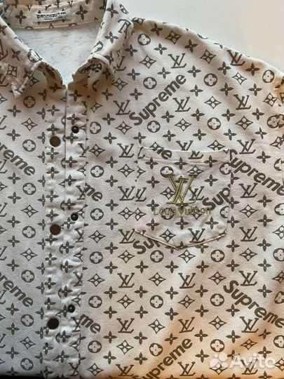 Джинсовая куртка,джинсовка, louis vuitton