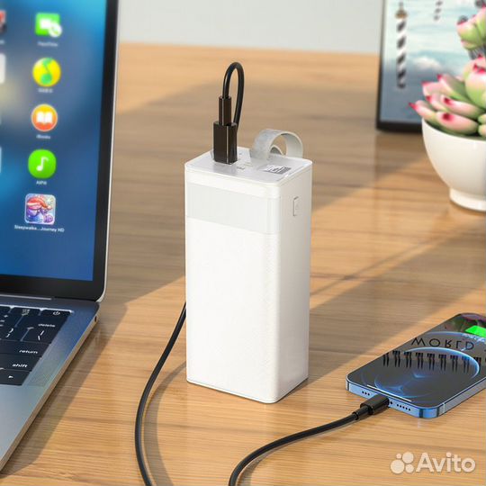 Внешний аккумулятор 40000 mAh с 2 USB повербанк