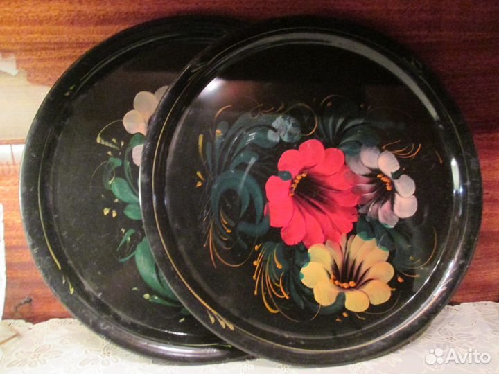 Поднос жостовский