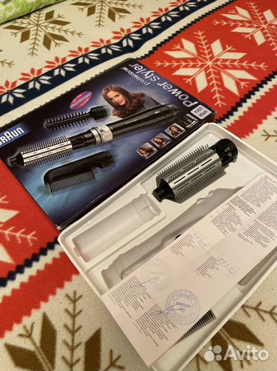 Накладка на фен-расческу Браун