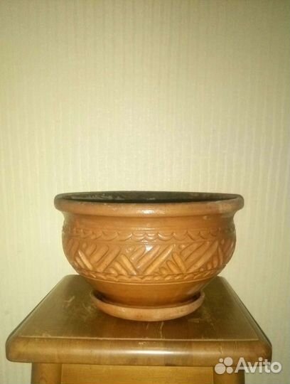 Горшки цветочные керамический