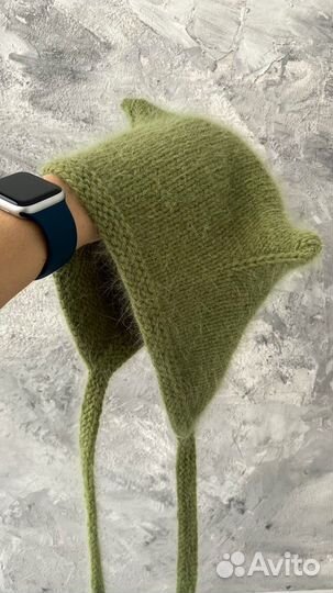 Шапка чепчик с ушками kitty