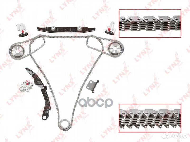 Комплект цепи грм lynxauto TK-0063 TK-0063