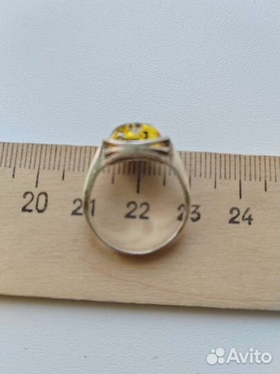 Янтарь /серебро