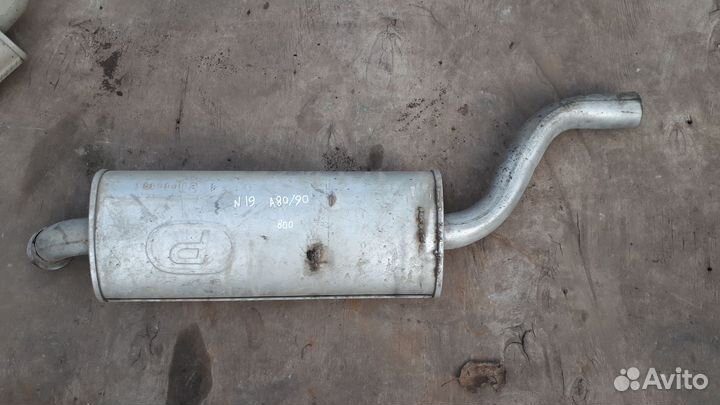 Задняя часть глушителя 2.3 ауди 80 90