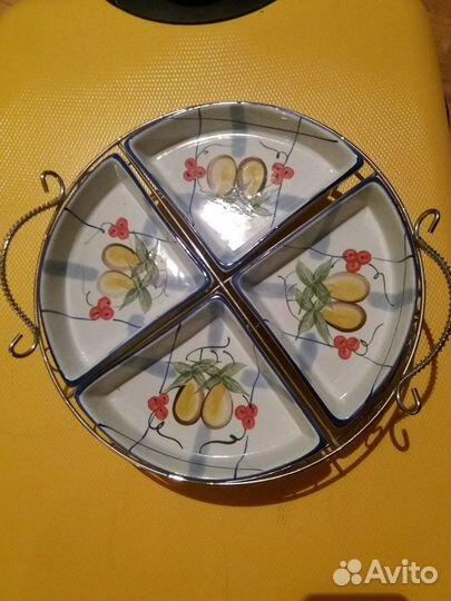 Менажница с подогревом новая