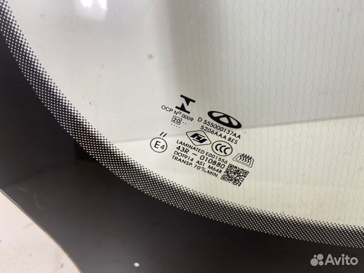 Стекло лобовое Chery Tiggo 8 2019