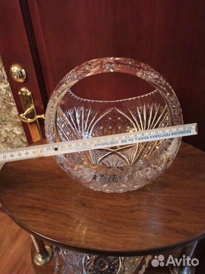 Хрусталь. Вазы для фруктов. СССР