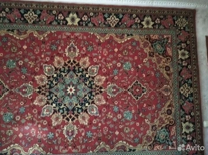 Ковер шерстяной СССР винтаж ретро