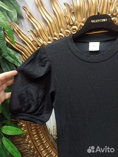 Платье хлопок/коттон 46-50 имитация футболка/юбка