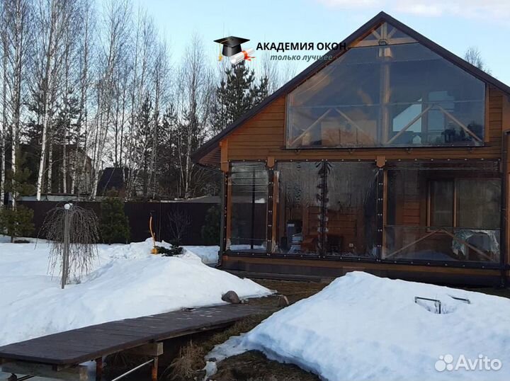 Мягкие окна пвх для беседки