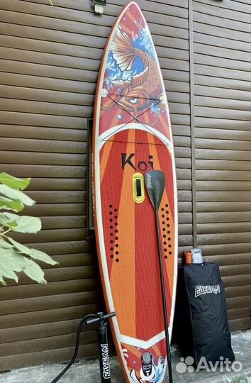 Сап борд доска KOI красная