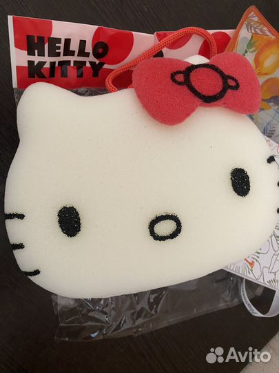 Мочалка Hello Kitty