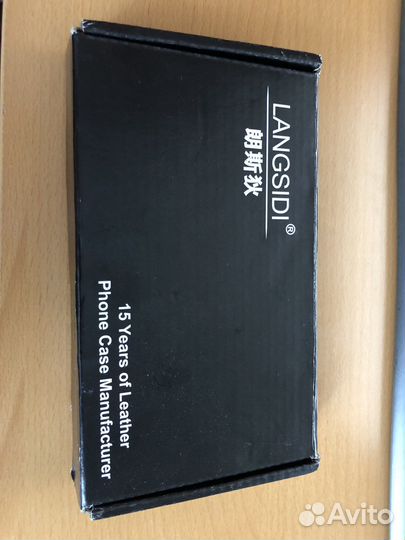 Чехол Samsung S22 натуральная кожа