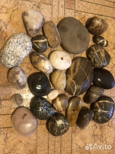 Галька морская