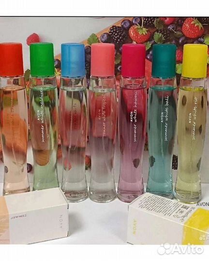 Avon Summer Эйвон Саммер Вайт Бали коллекция арома